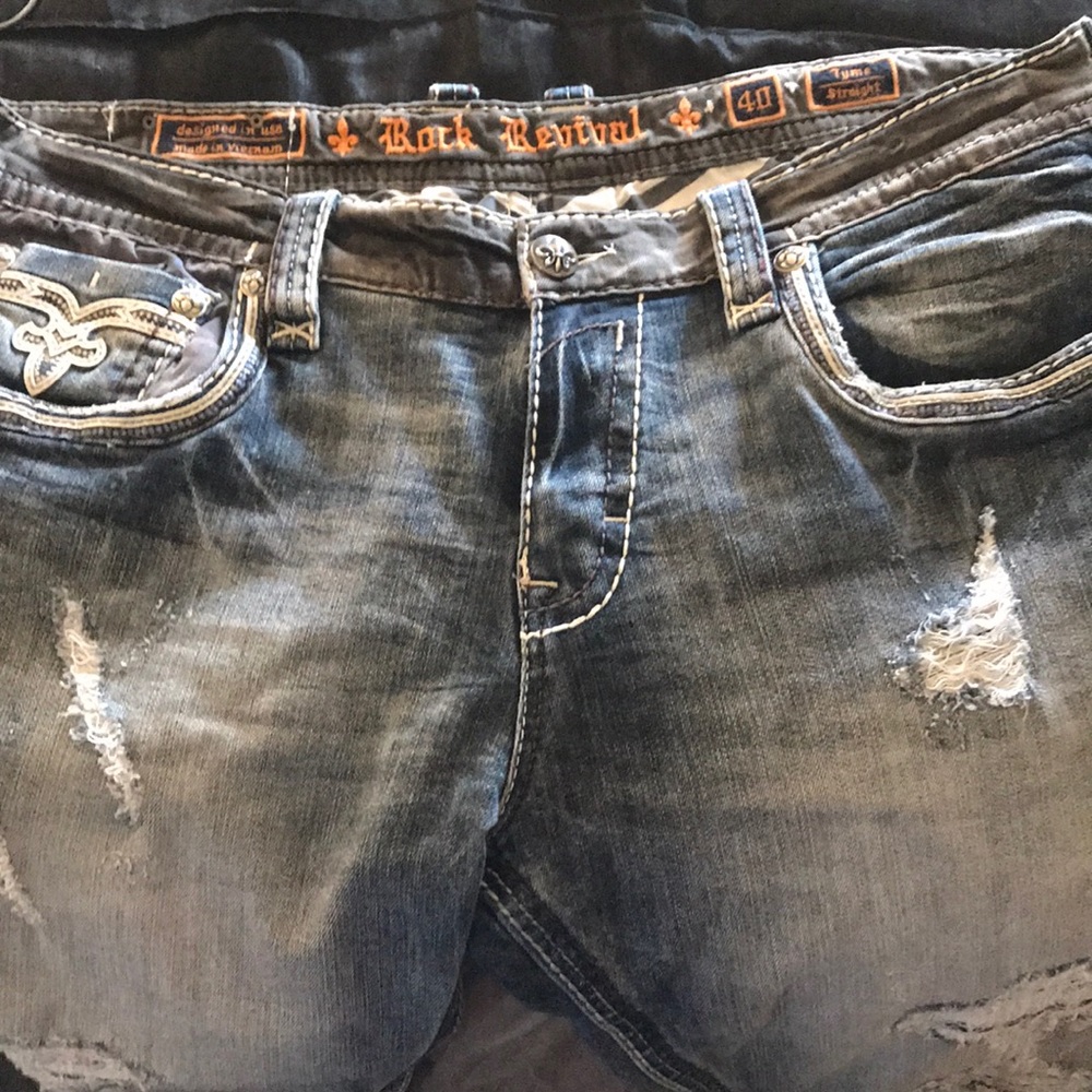 Rock revival jeans